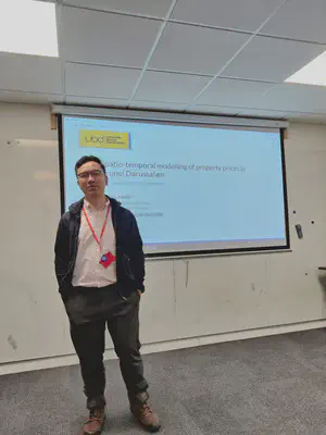 Dr Haziq presented a seminar entitled Spatio-Temporal Modelling of Property Prices in Brunei Darussalam